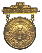 U.S. Distinguished International Shooter Badge